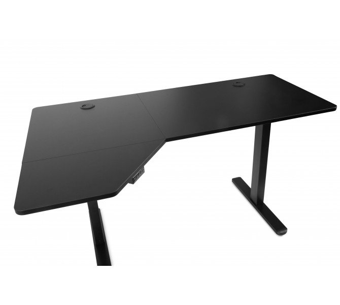 Регульований стіл Barsky User L black 1400*900 VRU_el-01L