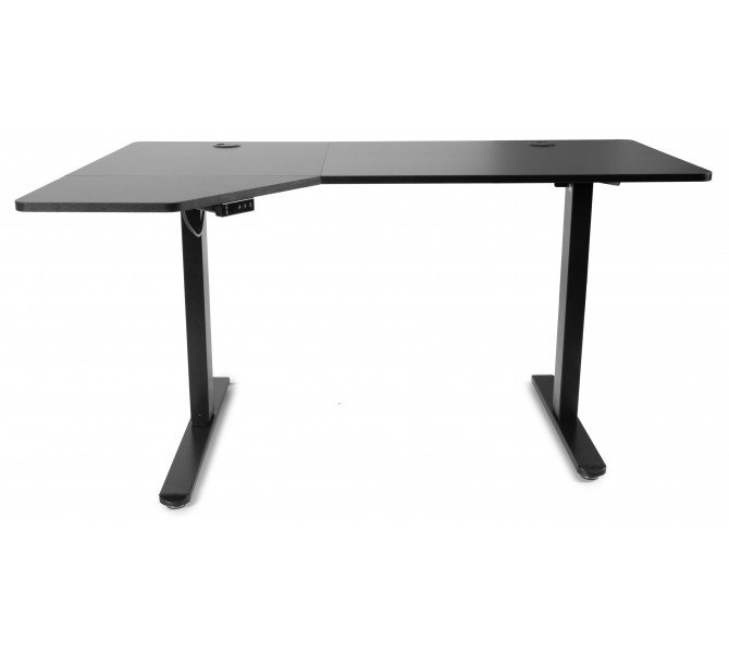 Регульований стіл Barsky User L black 1400*900 VRU_el-01L