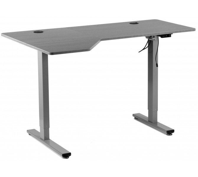 Регульований стіл Barsky User L grey 1400*900 VRU_el-03L