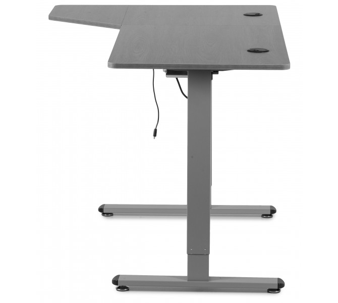 Регульований стіл Barsky User L grey 1400*900 VRU_el-03L