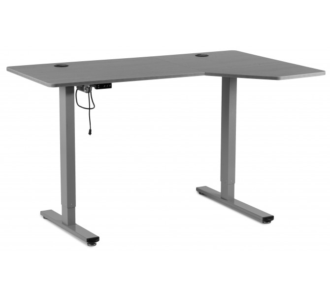 Регульований стіл Barsky User R grey 1400*900 VRU_el-03R