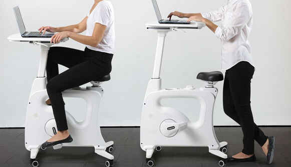 велотренажер на колесиках