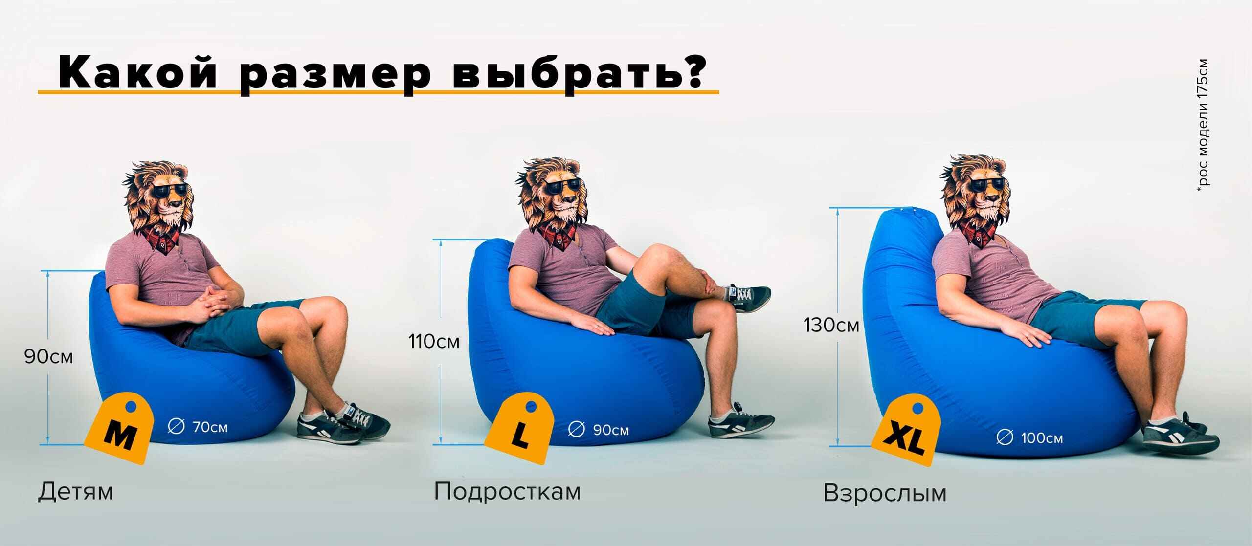 размер кресла груши